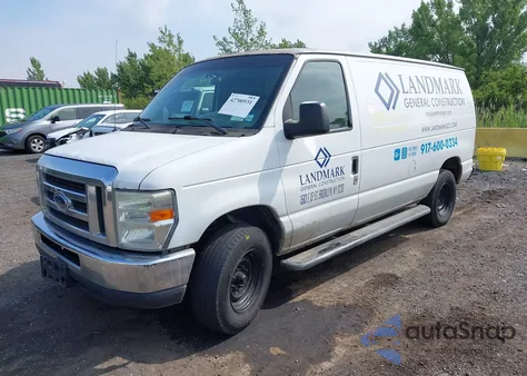 2008 Ford E-250 Commercial/Recreational from USA, damaged, VIN 1FTNE24W18DB02848
